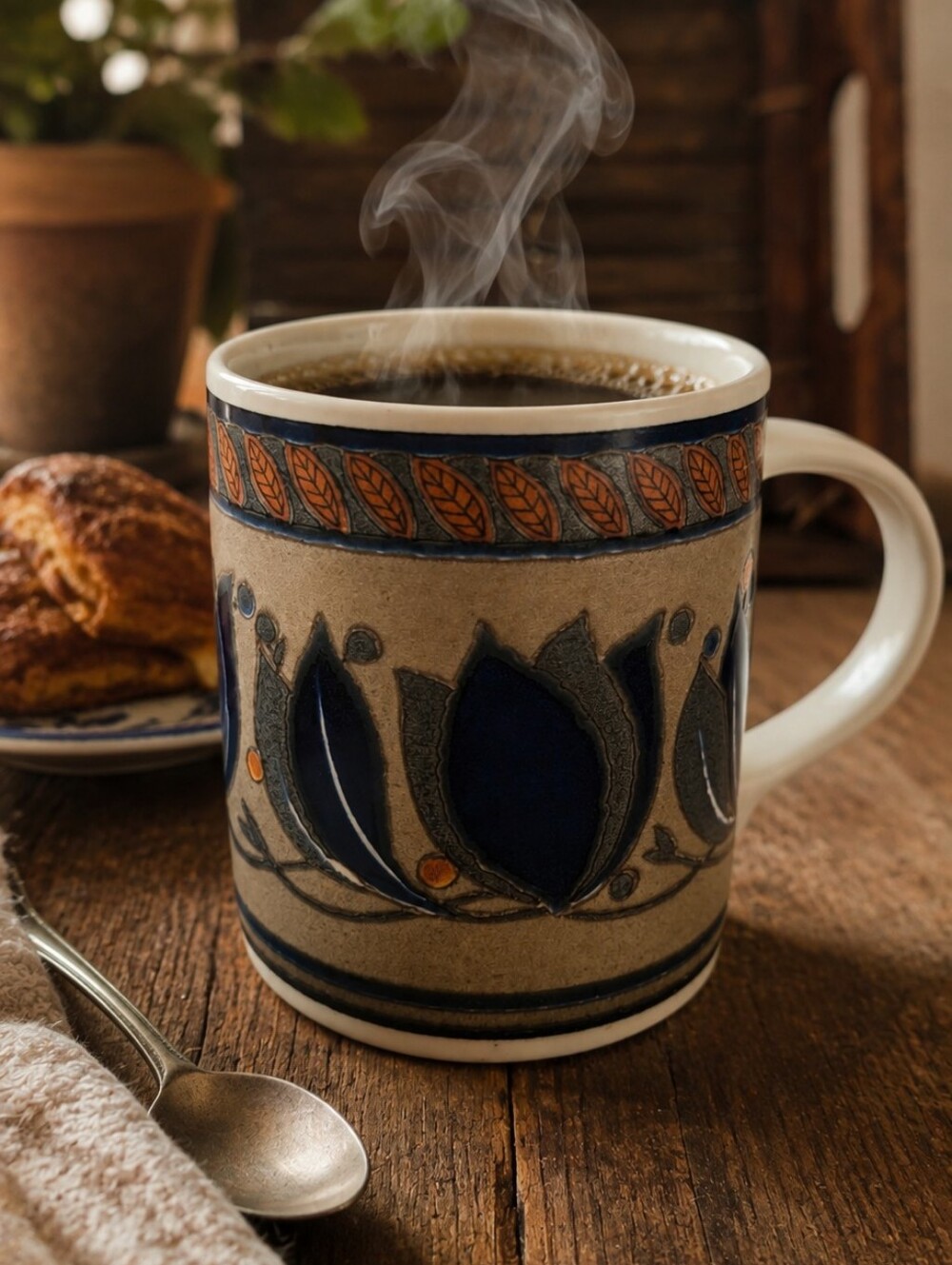 Mikasa Arabella Ceramic Mug CAC01 Replacement Boho